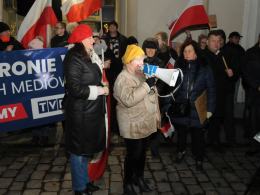 Protest pod opolską TVP. "Zamach na rzetelne, polskie, wolne media"