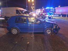 Wypadek koło MOP Góra św. Anny. Za kierownicą 16-latek