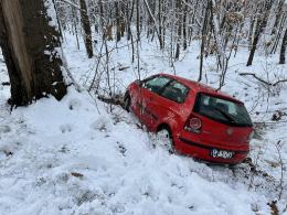 Zdarzenie drogowe na trasie Czarnowąsy - Świerkle