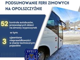 KWP Opole: Podsumowaliśmy ferie zimowe na Opolszczyźnie