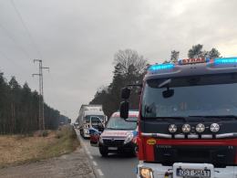 Niebezpieczne zdarzenie na DW 426