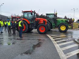 Trwa opolski strajk rolników. Utrudnienia na drogach