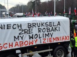 Trwa opolski strajk rolników. Utrudnienia na drogach