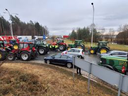Trwa opolski strajk rolników. Utrudnienia na drogach