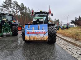 Trwa opolski strajk rolników. Utrudnienia na drogach