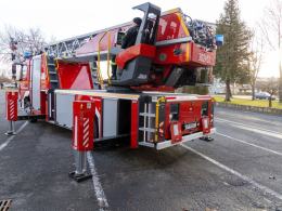 Nowe drabiny mechaniczne Państwowej Straży Pożarnej województwa opolskiego