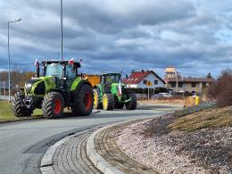 Rolnicy w Prudniku jednoczą siły z rolnikami z Czech