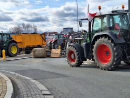 Rolnicy w Prudniku jednoczą siły z rolnikami z Czech