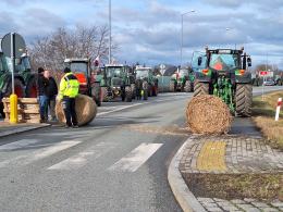 Rolnicy w Prudniku jednoczą siły z rolnikami z Czech