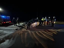 Wypadek na trasie Opole-Kluczbork