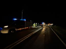 Wypadek na trasie Opole-Kluczbork