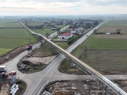 Budowa ronda w Zimnicach Małych - utrudnienia na DK45