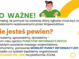 Zgłoś swój pomysł Marszałkowskiego Budżetu Obywatelskiego na 2025 rok