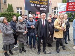 Włodzimierz Skalik: Prezydencie Wiśniewski, żądamy nowej szkoły dla naszych dzieci