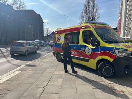 84 latka potrąciła pieszą na ulicy Ozimskiej