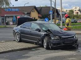 Wypadek na skrzyżowaniu w Opolu: Poszkodowana jest trójka dzieci