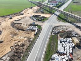 Kolejna zmiana organizacji ruchu w związku z budową ronda na DK45