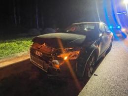  Pijany uciekł z miejsca zdarzenia - zatrzymała go policjantka po służbie