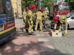 Kolizja na skrzyżowaniu ulic 1-go Maja i Jakuba Kani
