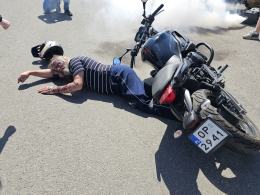 Wypadek motocyklisty. Akcja"Zero tolerancji"