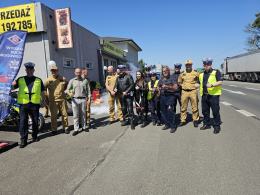 Wypadek motocyklisty. Akcja"Zero tolerancji"