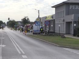Wypadek motocyklisty. Akcja"Zero tolerancji"