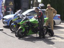 Wypadek motocyklisty. Akcja"Zero tolerancji"