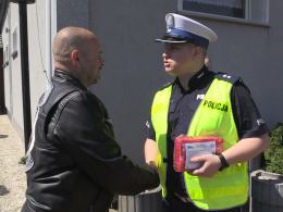 Wypadek motocyklisty. Akcja"Zero tolerancji"