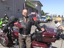Wypadek motocyklisty. Akcja"Zero tolerancji"