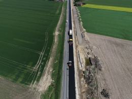 Kolejny etap robót na DK45 między Jełową i Bierdzanami