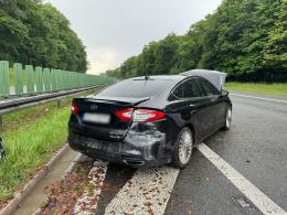Wypadek na A4. Poszkodowana kobieta w ciąży w szpitalu