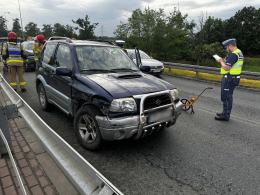 Zderzenie dwóch pojazdów na ulicy Niemodlińskiej. Jedna osoba poszkodowana