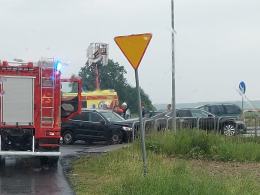 Wypadek na DK 45 w Jełowej: jedna osoba poszkodowana