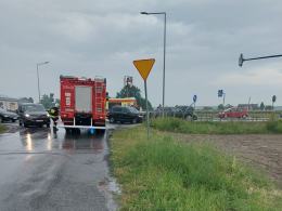 Wypadek na DK 45 w Jełowej: jedna osoba poszkodowana