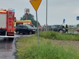 Wypadek na DK 45 w Jełowej: jedna osoba poszkodowana