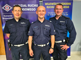 Michał Kamiński najlepszym policjantem ruchu drogowego na Opolszczyźnie