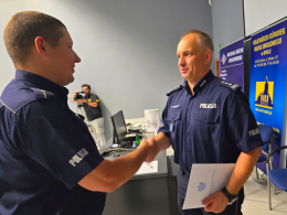 Michał Kamiński najlepszym policjantem ruchu drogowego na Opolszczyźnie