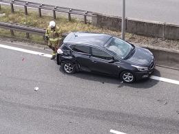 Wypadek na autostradzie A4 w kierunku Wrocławia - droga zablokowana