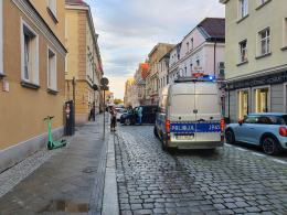 Zderzenie czołowe w centrum miasta
