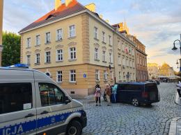 Zderzenie czołowe w centrum miasta