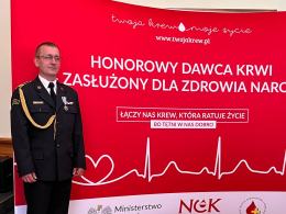 Światowy Dzień Krwiodawstwa i wręczenie odznak "Honorowy Dawca Krwi"