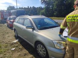 Zderzenie trzech pojazdów na Częstochowskiej. 11-latek zabrany do szpitala