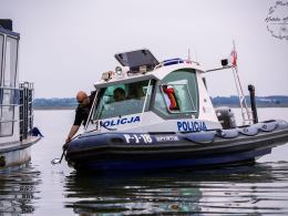 Ewakuacja pasażerów statku GRACJA i poszukiwania przestępcy