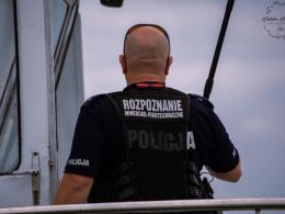 Ewakuacja pasażerów statku GRACJA i poszukiwania przestępcy