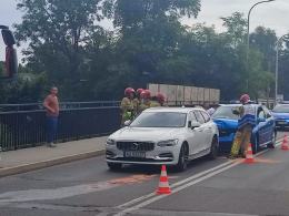 Kolizja drogowa zakończona mandatem w wysokości 1100 zł