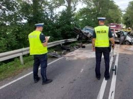 Wypadek na Drodze Krajowej nr 38. Lądował LPR (AKTUALIZACJA)