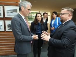 Ważna wizytacja partnerów z Nadrenii Palatynatu 