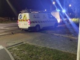 Ściął sygnalizator i oddalił się z miejsca zdarzenia