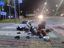 Ściął sygnalizator i oddalił się z miejsca zdarzenia