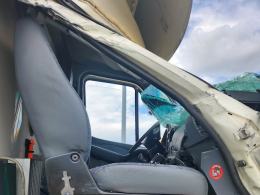 Wypadek karetki na autostradzie A4 w Katowicach